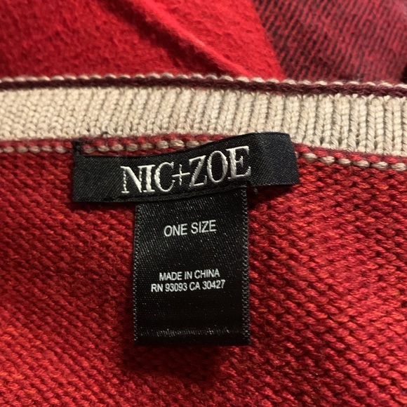 Nic + Zoe Fringe Poncho - Picture 4 of 5